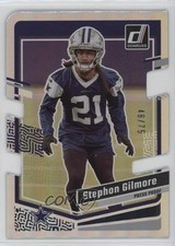 2023 Panini Donruss Press Proof Silver Die-Cut 48/75 Stephon Gilmore #77 ib6
