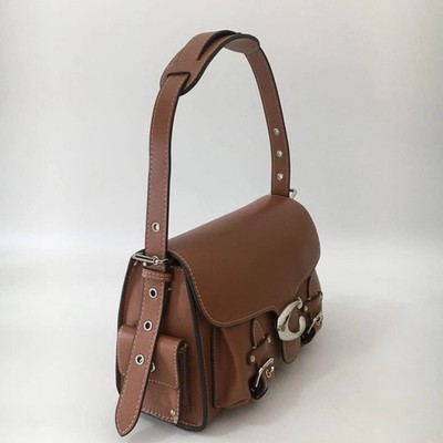 COACH CT721 Black Cargo Soft Tabby Shoulder Bag Crossbody bag