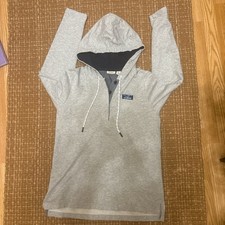 L.L. Bean Gray Hoodie Sweatshirt Size Small