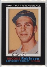 2014 Topps Manufactured Commemorative Rookie Brooks Robinson Patch HOF 06ov