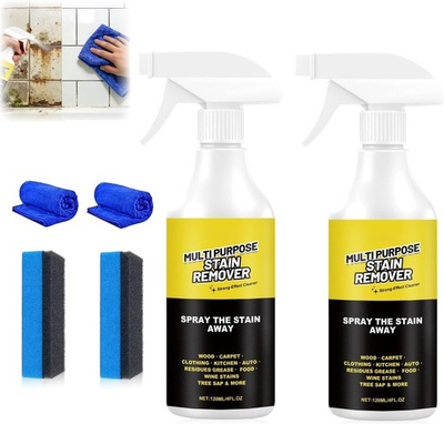 #ad 2PCS Alien Multi Purpose Stain Remover Foam Cleaner Spray A powerful cleane... $21.76