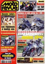 MOTO REVUE 3518 SUZUKI XF 650 Freewind GSX-F 750 HONDA XL V Transalp LS Savage