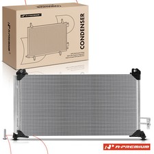 A-Premium A/C Condenser with Receiver Drier for Chevy Silverado 1500 16-18 GMC