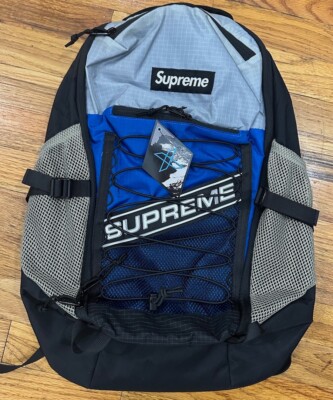 NEW Supreme FW23 3D Logo Backpack Blue Box Logo