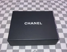 Chanel Empty Black Box  4.5”x 3.5''x 1.5''  .