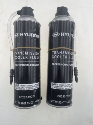 2 Cans Hyundai Transmission Cooler Line Flush Cleaner 15 OZ per Can - 第 1/3 張圖片
