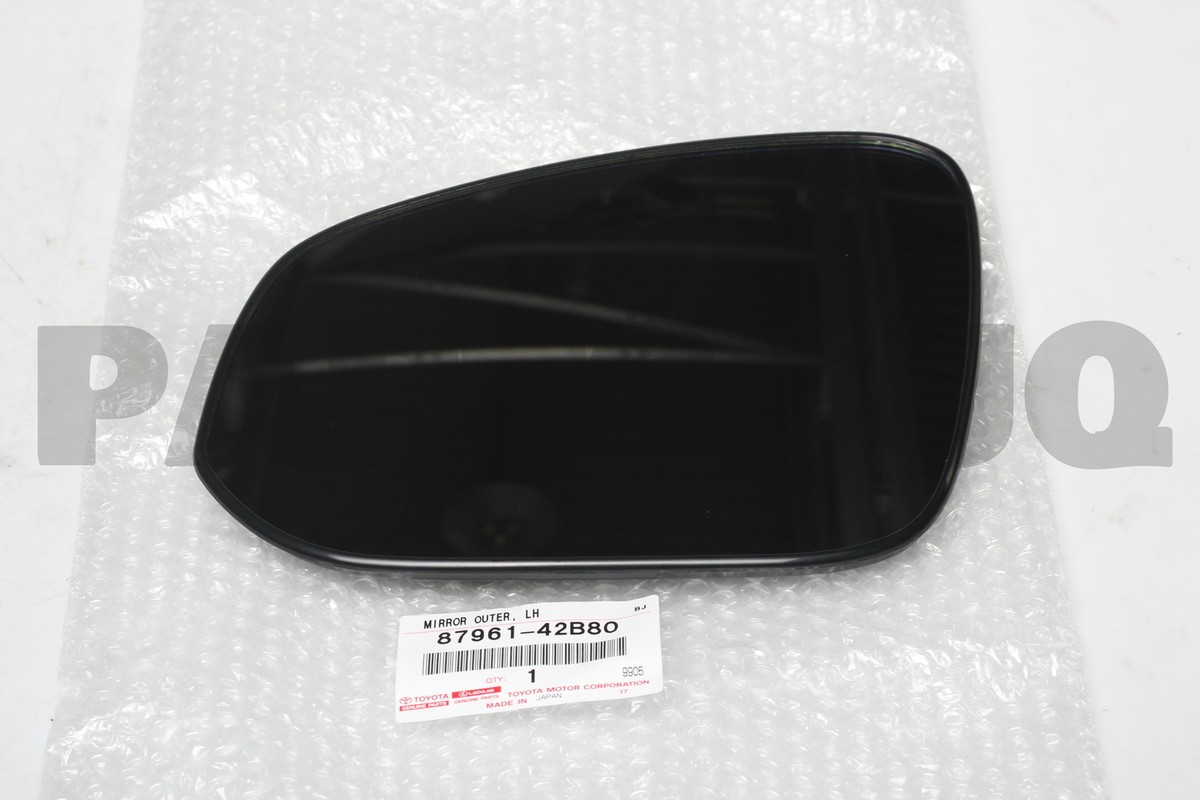 8796142B80 Genuine Toyota MIRROR OUTER, LH 87961-42B80 | eBay