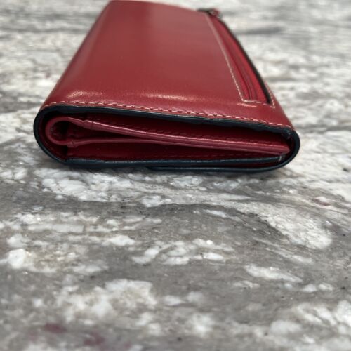 LODIS Red Leather Wallet - Picture 3 of 8