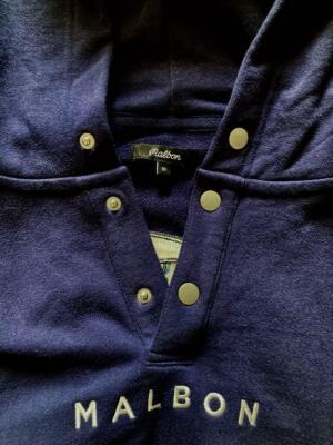 Malbon Golf Eagle Collection Hoodie Pullover Size M Logo