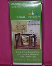 CoCo and Company Chomp and Stomp wall decals stickers Dinosaurs NIP