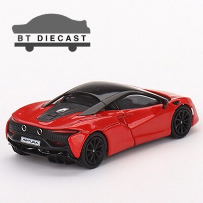 MINI GT McLAREN ARTURA 1/64 DIECAST MODEL CAR VERMILLION RED
