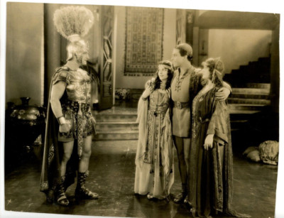 Vintage 7x9 Trimmed Photo Ben-Hur 1925 Ramon Novarro Francis X. Bushman