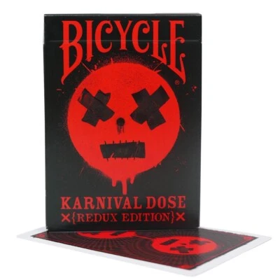 Bicycle Karnival Dose Redux seltene Ausgabe Poker Spielkarten KOSTENLOSER UK-VERSAND.