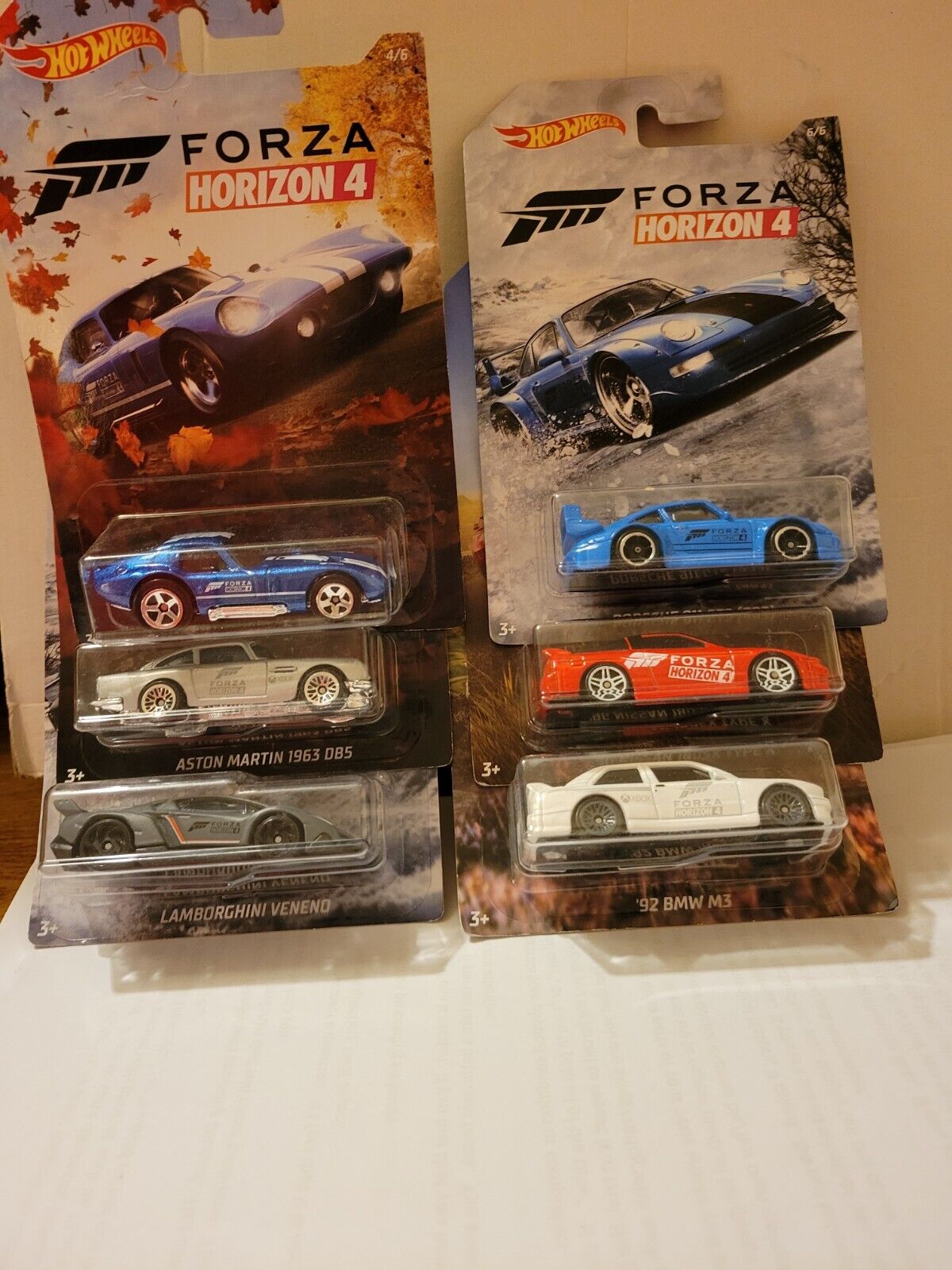 Hot Wheels Forza Horizon 4 Complete 6 Car Set Bundle