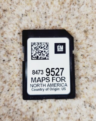 GMC Cadillac Buick Regal  SD Navigation Card 8473 9527 OEM 