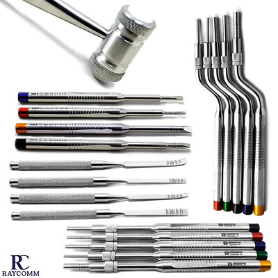 Implant Oral Surgery Orthopedic Osteotome Bone Spreading Mead Mallet Hammer Tool