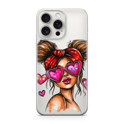 Sunny-Case Handyhülle für Xiaomi Redmi 13C 5G Heart Sunglass Nr.798 rote Herze