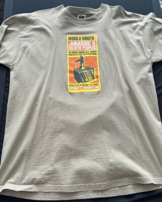 WORD OF MOUTH Tour T-Shirt Jurassic 5 Dilated Peoples Size XL 