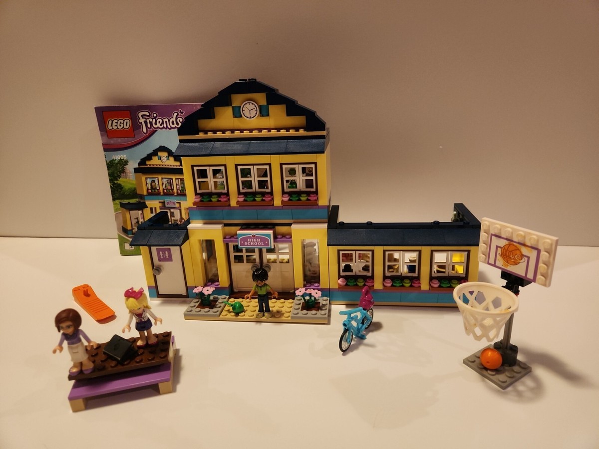 LEGO #41005 Friends HEARTLAKE HIGH sub pc to complete build, msg book