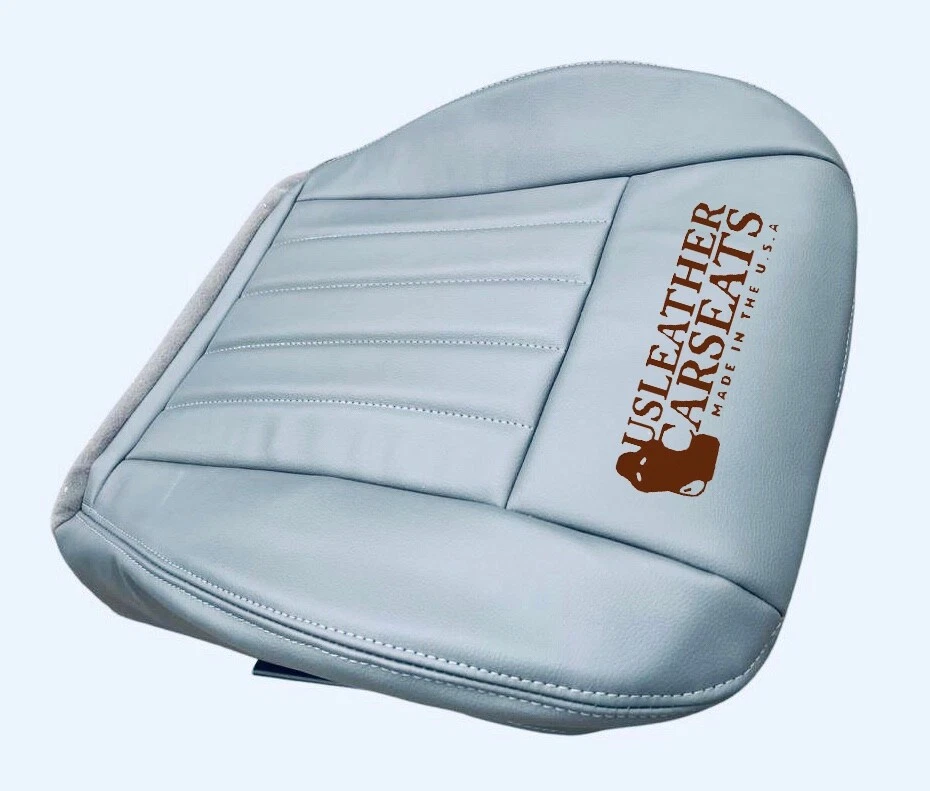 Cubierta de asiento de cuero gris para Jeep Liberty Limited 2005 2006 2007 parte inferior del conductor Foto 2 de 4