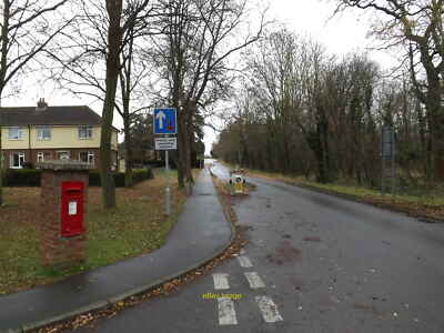 Photo 6x4 Wood Lane & Pendragon Hill George VI Postbox Papworth Everard A c2013
