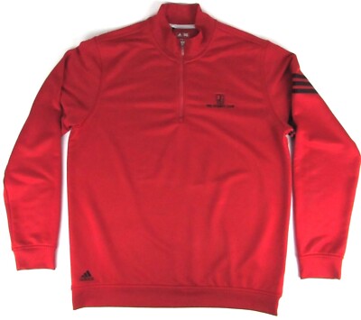 Adidas Golf Reserve Club Woodside SC Climalite Track Jacket Full Zip Red Medium