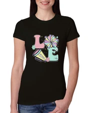 Love Cheer Women Slim Fit Junior Tee