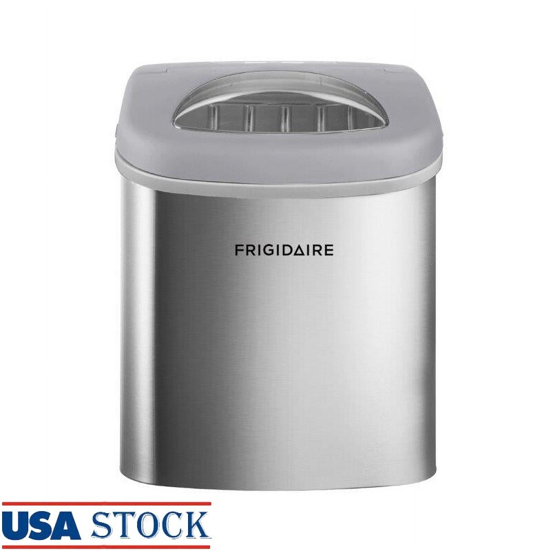 26Lb Portable Bullet Ice Maker Countertop Machine with LED Display