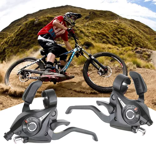 Shimano ST-EF51 3/7/8/Speed Shifters / Brake Levers Combo Kit Road Mountain Bike - Picture 4 of 17