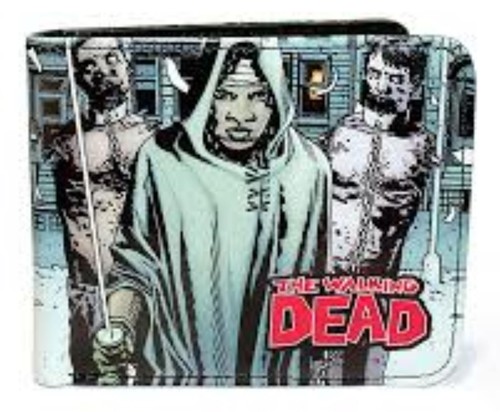 NEW MEN WOMEN The Walking Dead Comic Original Michonne Zombies Governor Wallets - Picture 15 of 17