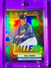 Paul Skenes RARE BOWMAN'S BEST REFRACTOR ROOKIE CARD SP INSERT RC PIRATES MINT!