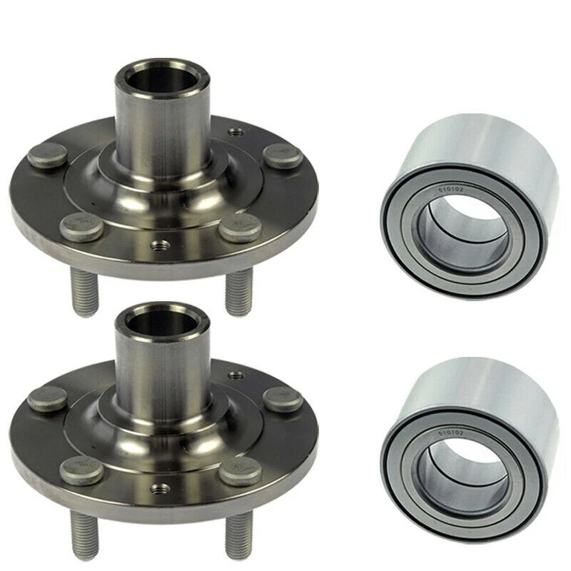 Fit FWD 2009-2013 Mazda 6 Sedan Front Wheel Bearing & Hub Assembly Set of 2 IT - Image 2 of 4