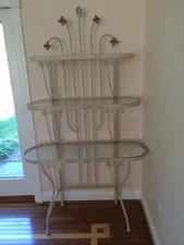 Drexel Heritage wrought iron plant stand