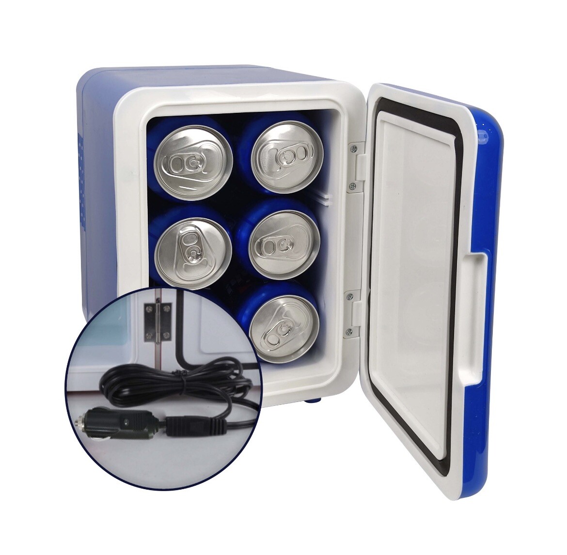 Bud Light  6 Can Mini Beverage Center Mini Fridge Portable Cooler NEW!