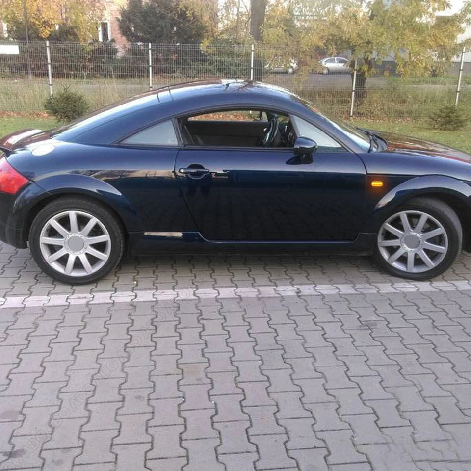 Frecce Laterali Led Frecce per AUDI A2 8Z A3 8L A4 A6 Avant C5 TT 8N S8 Vetro Trasparente - Immagine 3 di 4