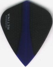 Dark Blue RETINA Kite Dart Flights: 3 per set