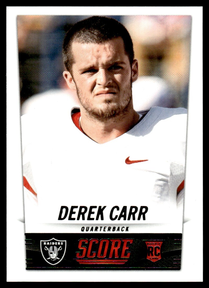 2014 Score Derek Carr #364 RC Oakland Raiders