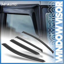 Tape-on Window Visor Vent Wind Rain Deflector Sun Guard For 10-15 Hyundai Tucson