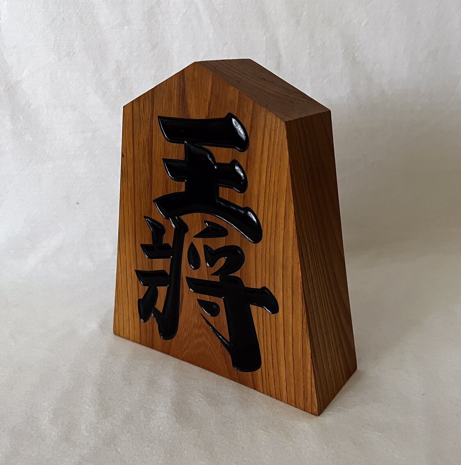 Wooden Phone Stand, Shogi Fan Gift Idea, Handmade Japanese Chess