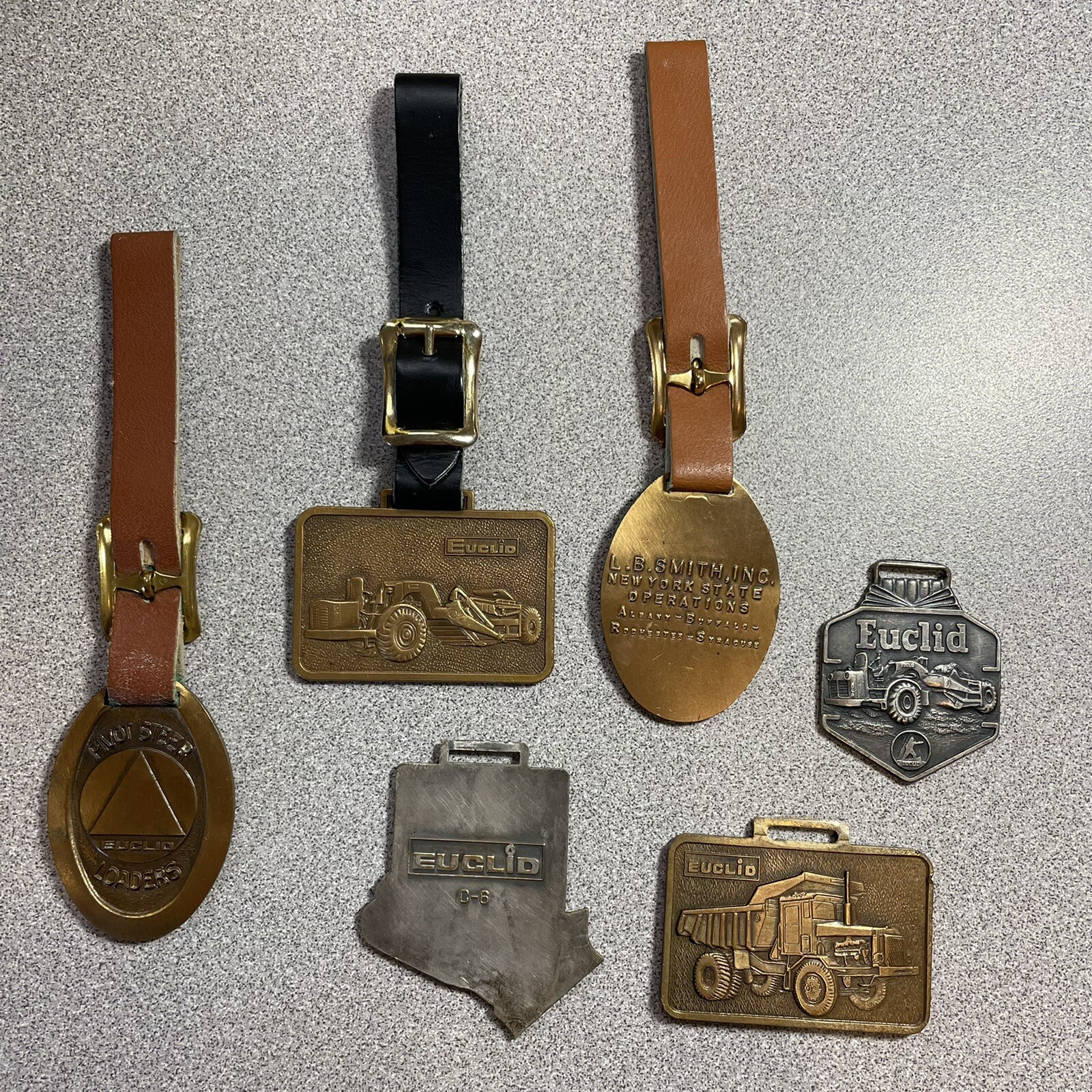 Euclid 6 Vintage Watch Fobs eBay