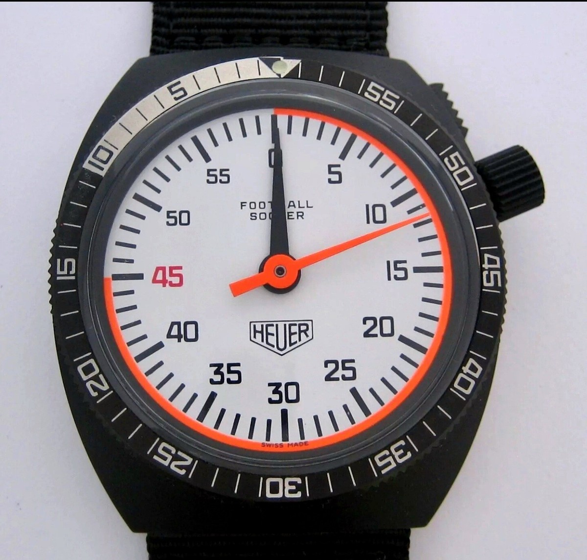 レア HEUER ストップウォッチ ヴィンテージ 競技用 計測器 手巻き