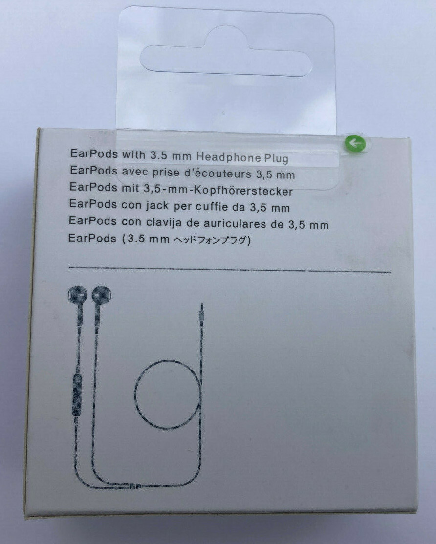 Apple - EarPods - Blanc (A1472) - Écouteur filaire original avec