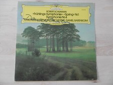 Daniel Barenboim Autogramm signed LP-Cover "Schumann" Vinyl