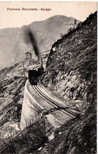 FERROVIA ROCCHETTE - ASIAGO Vicenza Piovene - scritta 1915 no bollo