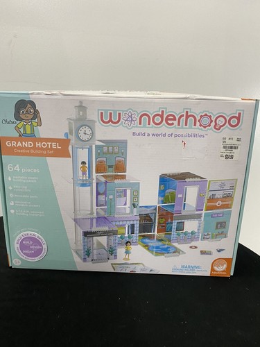 Wonderhood Grand Hotel Creative Building Set Ages 5 and Up - 第 1/10 張圖片