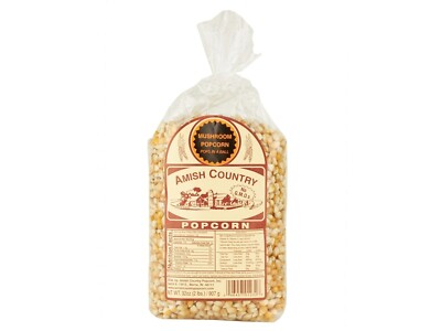 Mushroom Popcorn 2 Pound Retail Package Popcorn Kernels