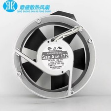 Sanyo 109-371 100V 27/25W 0.33/0.25A Aluminum Frame Cooling Fan