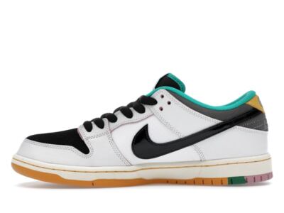 CSEF x Nike Dunk SB Low White Clear Emerald HJ4132-100 Unisex