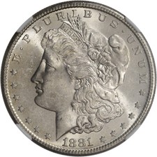 1881 Year Morgan US Dollars (1878-1921) for sale | eBay