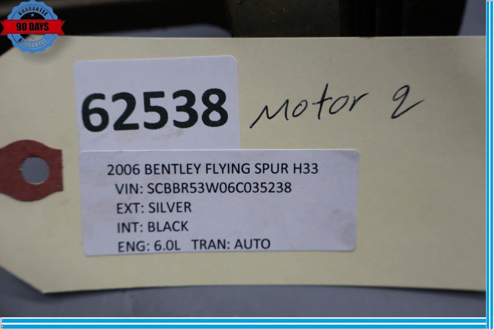 03-12 Bentley Continental Flying Spur 6.0L Engine Motor Piston Rod Oem